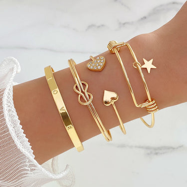 Gold Color Metal Bracelet